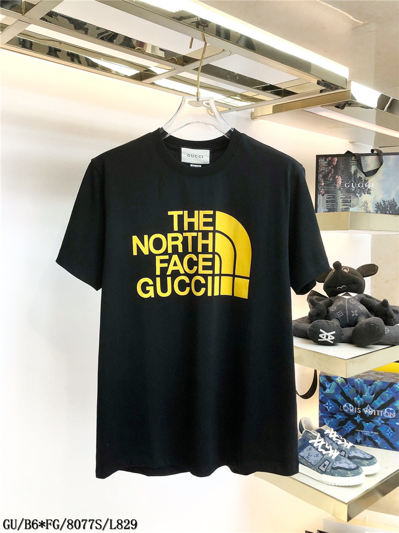 Gucci 616036 XJDCL 1131 The North Face x Gucci联名系列超大造型T恤 