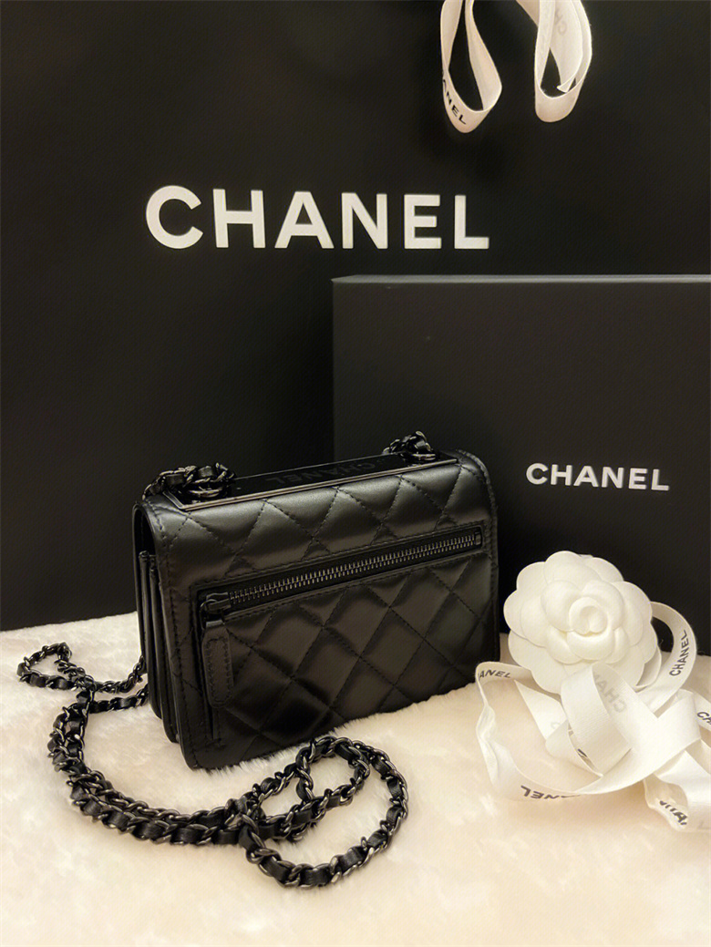 Chanel 22B trendy cc mini woc~so black - 顶奢网